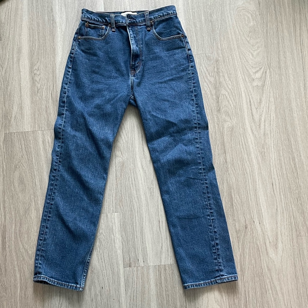 Abercrombie & Fitch Blue Straight Jeans